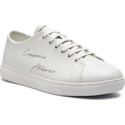 Sneakersy EMPORIO ARMANI - X4X261 XF332 00152 Optical White. Buty sportowe na co dzień męskie marki Emporio Armani. W wyprzedaży za 579.00 zł.