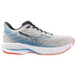 Buty do biegania męskie Mizuno Wave Rider 28. Białe buty do biegania męskie Mizuno, bez wzorów, z materiału, bez zapięcia, do biegania, mizuno wave. Za 680.85 zł.