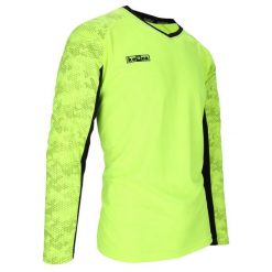 Bluza bramkarska Keeza Bastion. Żółte bluzy nierozpinane męskie KEEZA, m, bez wzorów, sportowe, bez ramiączek, bez kaptura. Za 77.00 zł.