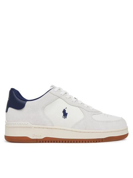 Polo Ralph Lauren Sneakersy 809971482001 Biały. Białe buty sportowe na co dzień męskie Polo Ralph Lauren, m, bez wzorów, ze skóry, bez ramiączek, bez kaptura. Za 459.99 zł.