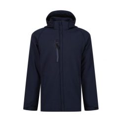 Kurtka Softshellowa Męska Wyściełane Z Kapturem Repeller. Niebieskie kurtki męskie Regatta, m, bez wzorów, sportowe, bez ramiączek, z kapturem. Za 313.99 zł.