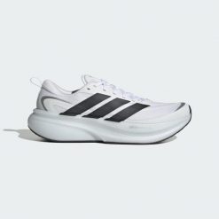 Buty Do Biegania Supernova Glide M. Białe buty do biegania męskie ADIDAS, bez wzorów, bez zapięcia, do biegania. Za 579.00 zł.