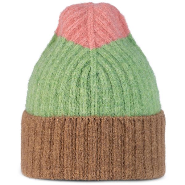 Czapka zimowa dla doroasłych BUFF Knitted Beanie. Zielone czapki męskie Buff, na zimę, bez wzorów, sportowe. Za 199.90 zł.