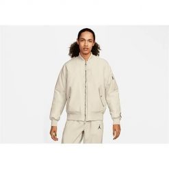 Kurtka uniwersalna męska Nike Air Jordan Essential Statement. Białe kurtki męskie Nike, m, bez wzorów, z bawełny, klasyczne, bez ramiączek, bez kaptura. Za 1,271.00 zł.