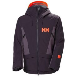 Kurtka narciarska Helly Hansen Sogn Tinden. Fioletowe kurtki narciarskie i snowboardowe męskie Helly Hansen, na zimę, l, bez wzorów, bez kaptura, narciarskie. W wyprzedaży za 1,728.00 zł.