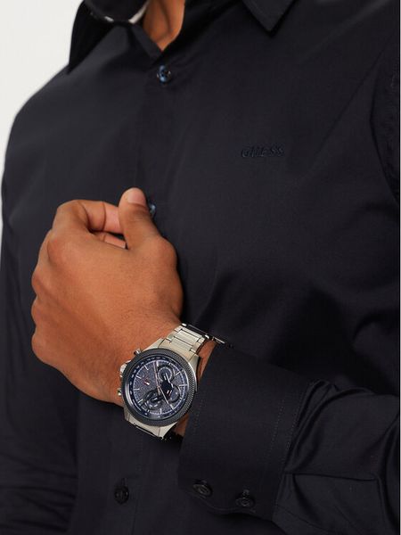 Tommy Hilfiger Zegarek Clark 1792080 Srebrny. Szare, analogowe zegarki męskie Tommy Hilfiger, srebrne. Za 569.99 zł.