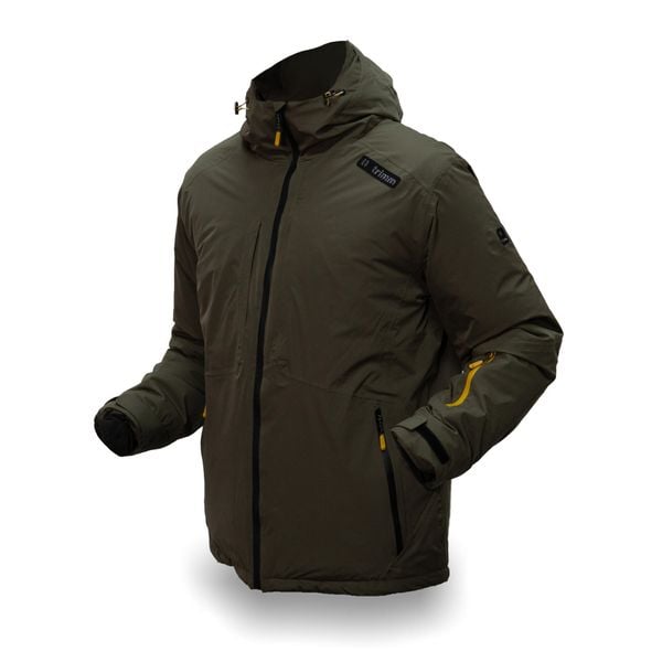 Kurtka Trimm RIO. Zielone kurtki narciarskie i snowboardowe męskie TRIMM, na zimę, m, bez wzorów, bez kaptura, narciarskie. W wyprzedaży za 574.00 zł.