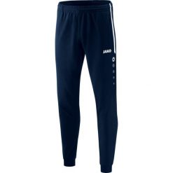 Spodnie dresowe Jako polyester Competition 2.0. Niebieskie spodnie dresowe męskie Jako, bez wzorów, z dresówki. Za 198.50 zł.