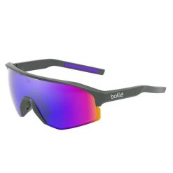 Okulary przeciwsłoneczne Bollé shifter. Szare okulary przeciwsłoneczne męskie BOLLÉ, bez wzorów, sportowe. Za 559.99 zł.