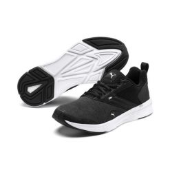 Buty do chodzenia męskie Puma Nrgy Comet. Białe buty do biegania męskie Puma, bez wzorów, z materiału, bez zapięcia, do biegania. Za 408.00 zł.