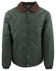Przejściowa (Delikatnie Ocieplona) Kurtka Pikowana - Brave Soul - Ciemna Oliwka. Zielone kurtki męskie Brave Soul, na jesień, m, bez wzorów, z materiału, bez ramiączek, bez kaptura. Za 235.00 zł.