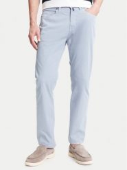 Pierre Cardin Spodnie materiałowe C3 34540.4023 Błękitny Tapered Fit. Niebieskie spodnie na co dzień męskie Pierre Cardin, bez wzorów, z bawełny. Za 399.99 zł.