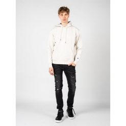 Bluza trekking męska Hoodie. Szare bluzy nierozpinane męskie CHAMPION, m, bez wzorów, z bawełny, bez ramiączek, bez kaptura. Za 166.00 zł.