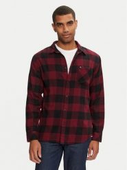 Quiksilver Koszula Buffalo Classic AQYWT03369 Bordowy Regular Fit. Czerwone koszule męskie Quiksilver, m, bez wzorów, z bawełny, bez kołnierzyka, bez ramiączek. Za 159.99 zł.