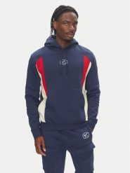 Nike Bluza HM0175 Granatowy Regular Fit. Niebieskie bluzy nierozpinane męskie Nike, m, bez wzorów, z bawełny, bez ramiączek, bez kaptura. Za 299.99 zł.