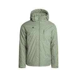 Męska wodoodporna kurtka techniczna Naluns M V2 Mount-Tex z termiczną wyściółką. Zielone kurtki męskie IZAS, na jesień, m, bez wzorów, bez ramiączek. W wyprzedaży za 443.43 zł.