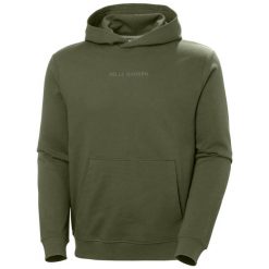 Bluza z kapturem Helly Hansen Core. Zielone bluzy z kapturem męskie Helly Hansen, m, bez wzorów, z bawełny, z kapturem. W wyprzedaży za 311.90 zł.