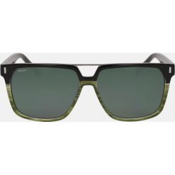 Zielono czarne okulary przeciwsłoneczne. Czarne okulary przeciwsłoneczne męskie Kazar, z tworzywa sztucznego. Za 349.00 zł.