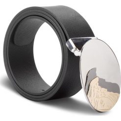 Pasek Męski VERSACE COLLECTION - V910234 VM00403 V184 95 Nero/Grigio Scuro. Paski męskie marki Boss. Za 1,129.00 zł.