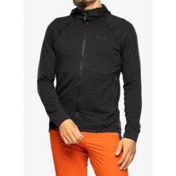 Bluza z kapturem męska Rab Nexus Hoody. Czarne bluzy nierozpinane męskie RAB, m, bez wzorów, bez ramiączek, z kapturem. Za 377.99 zł.