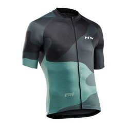 Northwave koszulka rowerowa męska Blade4Jersey Short Sleeves XXL Green. Zielone t-shirty sportowe męskie Northwave, m, bez wzorów, z jersey, klasyczne, bez ramiączek. Za 299.00 zł.