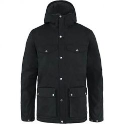 Kurtka uniwersalna męska Fjallraven Greenland. Szare kurtki męskie Fjällräven, m, bez wzorów, klasyczne, bez ramiączek, z kapturem. Za 1,406.99 zł.
