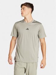 Adidas Koszulka techniczna Designed for Training Adistrong IS3838 Zielony Slim Fit. Zielone t-shirty sportowe męskie ADIDAS, m, bez wzorów, z syntetyku, sportowe, bez ramiączek. Za 299.99 zł.