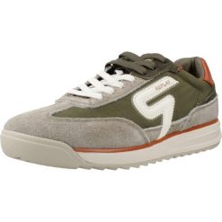 Buty REPLAY YARD ORIGIN Zielony. Zielone buty zimowe męskie Replay, bez wzorów, ze skóry, sportowe, bez obcasa, bez zapięcia. Za 486.95 zł.