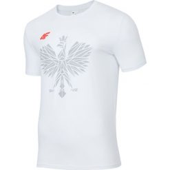 Koszulka kibica męska TSMF992 - biały. T-shirty męskie marki 4f. Za 179.99 zł.