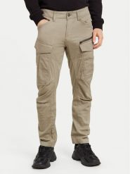 G-Star Raw Spodnie materiałowe Zip Cargo 3D D25665-D846 Beżowy Tapered Fit. Brązowe spodnie na co dzień męskie G-Star Raw, bez wzorów, z bawełny, retro. Za 329.99 zł.