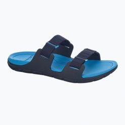 Klapki męskie Lizard Way Slide. Niebieskie klapki i japonki męskie LIZARD, bez wzorów. W wyprzedaży za 249.99 zł.