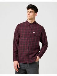 Wrangler Koszula 1 PKT FLANNEL SHIRT Kolorowy Relaxed Fit. Koszule męskie Wrangler, m, bez wzorów, bez kołnierzyka, bez ramiączek. Za 229.00 zł.