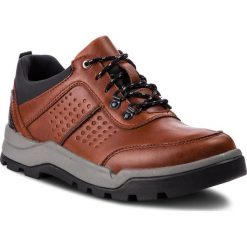 Półbuty CLARKS - Un Atlas LoGtx GORE-TEX 261369677 Dark Tan Lea. Codzienne półbuty męskie marki Clarks. W wyprzedaży za 389.00 zł.