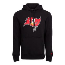 Bluza z kapturem Tampa Bay Buccaneers. Białe bluzy z kapturem męskie New Era, m, bez wzorów, z kapturem. Za 294.50 zł.