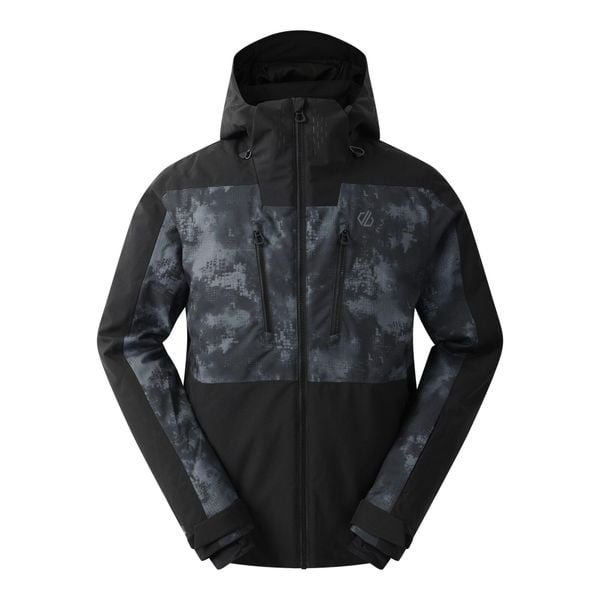 Męska Kurtka Narciarska Baseplate III. Szare kurtki narciarskie i snowboardowe męskie Dare 2B, na zimę, m, bez wzorów, bez kaptura, narciarskie. Za 381.99 zł.