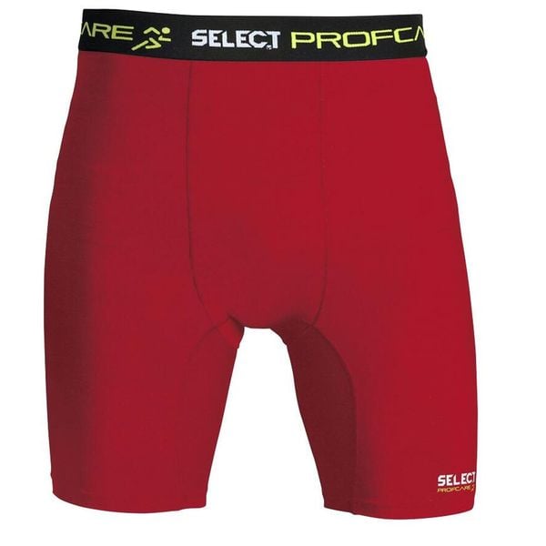 Spodenki uciskowe męskie Select Profcare 6402 czerwone. Czerwone bielizna termoaktywna męska Select, l, bez wzorów, bez ramiączek, do piłki nożnej. Za 150.50 zł.