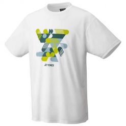 Koszulka sportowa męska Yonex Unisex Practice. Białe t-shirty sportowe męskie YONEX, m, bez wzorów, sportowe, bez ramiączek. Za 193.00 zł.