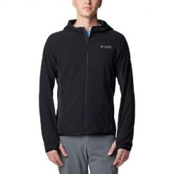 Bluza męska Columbia Spectre Ridge Tech Fleece. Czarne bluzy nierozpinane męskie Columbia, m, bez wzorów, sportowe, bez ramiączek, bez kaptura. Za 379.99 zł.
