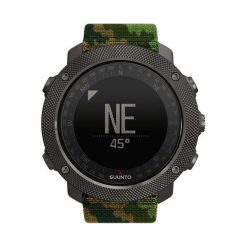 Suunto Zegarek męski Traverse Aplha Woodland czarno-zielony (SS023445000). Czarne zegarki sportowe Suunto. Za 1,499.00 zł.