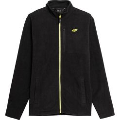 Polar Męski 4F. Czarne bluzy z polaru męskie 4f, m, bez wzorów, z polaru, bez ramiączek, bez kaptura. Za 114.99 zł.