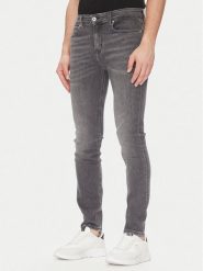 Karl Lagerfeld Jeans Jeansy A2M10066 Szary Skinny Fit. Szare jeansy męskie Karl Lagerfeld Jeans, bez wzorów, z bawełny. Za 249.99 zł.