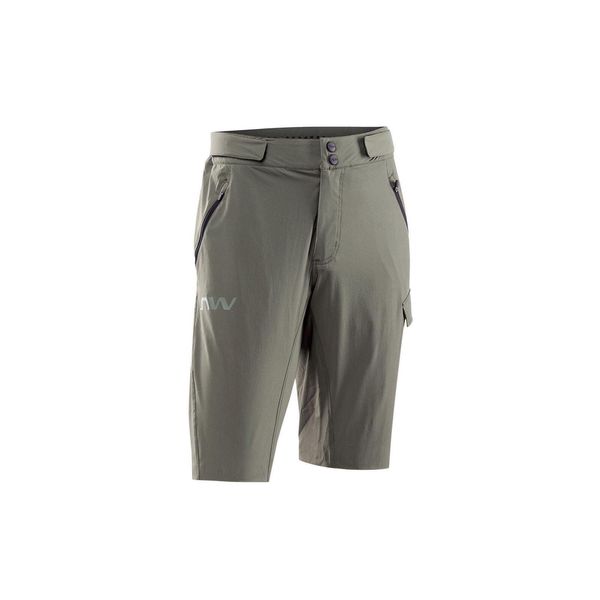 Spodenki rowerowe męskie NORTHWAVE EDGE Baggy. Zielone szorty sportowe męskie Northwave, bez wzorów, sportowe. Za 195.00 zł.
