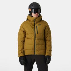 Kurtka z kapturem Helly Hansen Kvitfjell Race. Brązowe kurtki narciarskie i snowboardowe męskie Helly Hansen, na zimę, m, bez wzorów, z kapturem, narciarskie. Za 1,430.80 zł.