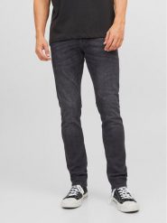 Jack&Jones Jeansy Glenn 12243595 Czarny Slim Fit. Czarne jeansy męskie Jack&Jones, bez wzorów, z bawełny. Za 109.99 zł.