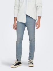 Only & Sons Jeansy Loom 22024924 Niebieski Slim Fit. Niebieskie jeansy męskie Only & Sons, bez wzorów, z bawełny. Za 199.99 zł.