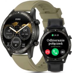 Smartwatch Gravity Zegarek męski SMARTWATCH GRAVITY GT10-2 BK/GN/BK LEATHER PROF. Zegarki męskie Gravity. Za 267.90 zł.