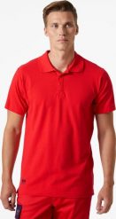 Helly Hansen Koszulka Polo Helly Hansen Manchester Red. Czerwone koszulki polo męskie Helly Hansen, m, bez wzorów, bez kołnierzyka, bez ramiączek. Za 119.00 zł.