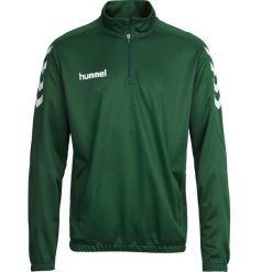 Bluza sportowa dla dorosłych Hummel Core 1/2 Zip Sweat. Białe bluzy bez kaptura męskie HUMMEL, xl, bez wzorów, bez kaptura. Za 89.00 zł.