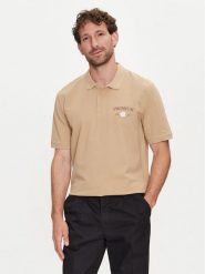 Jack & Jones Polo Jprblaalfie 12259678 Brązowy Regular Fit. Brązowe koszulki polo męskie Jack & Jones, m, bez wzorów, z bawełny, bez kołnierzyka, bez ramiączek. Za 119.99 zł.