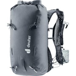 Plecak górski Deuter Vertrail 16 - graphite/tin. Szare plecaki męskie Deuter, bez wzorów. Za 743.99 zł.